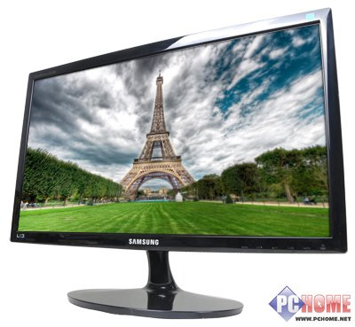 节选自:扫除高清门槛 三星s22a300b显示器评测下一项:背面